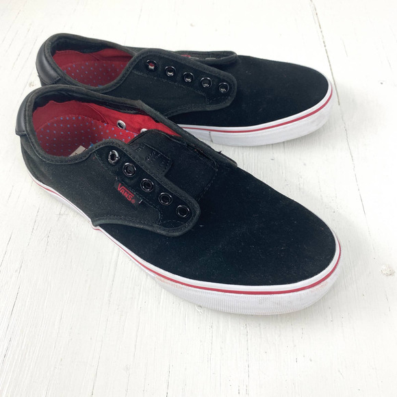 VANS Chima Ferguson Pro Men's 8 Black NO LACES - Picture 1 of 12